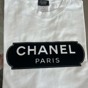 Chanel logo long  sleeve top NEW